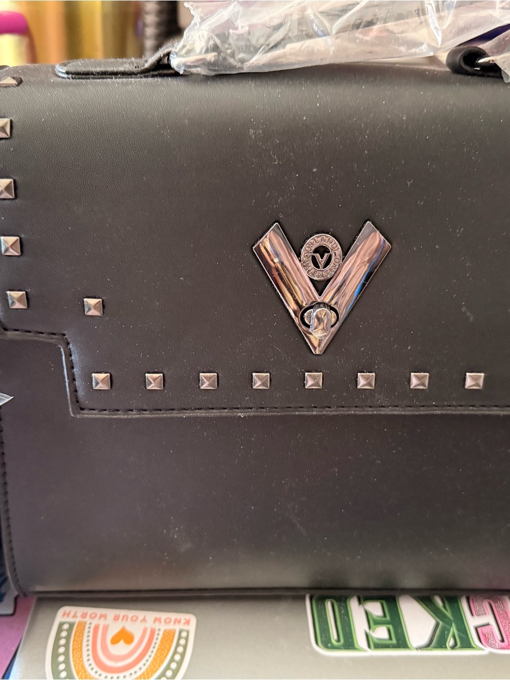 Valentino Orlandi Shoulder Bag and Wallet Set